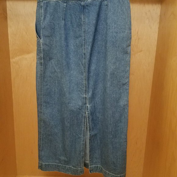 Ralph Lauren Jeans Denim Maxi Skirt - Picture 3 of 3